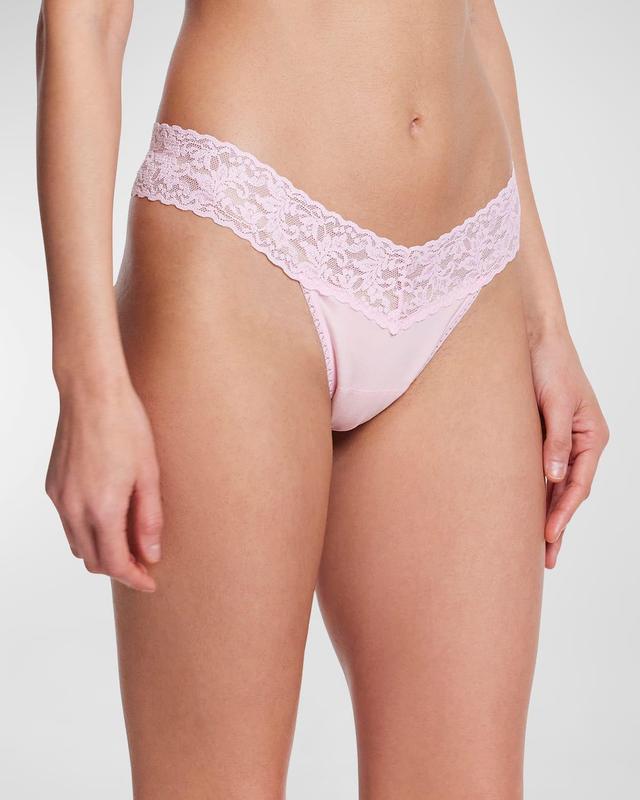 Supima Cotton Low Rise Thong Product Image