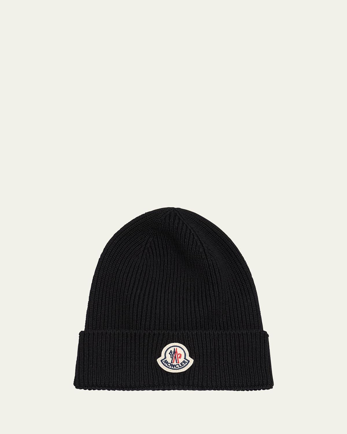 Mens Wool Logo Beanie Product Image