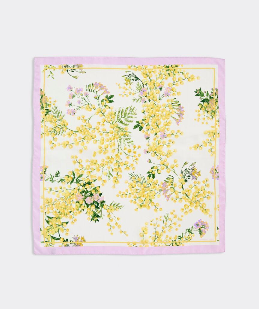 Summer Floral Silk Bandana Product Image