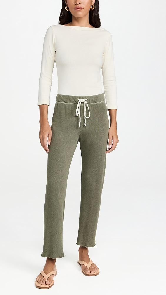 James Perse French Terry Cutoff Sweatpants | Shopbop Product Image