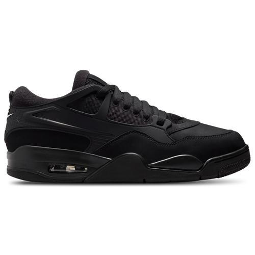 Jordan Mens Jordan AJ 4 RM - Mens Shoes Black/White Product Image