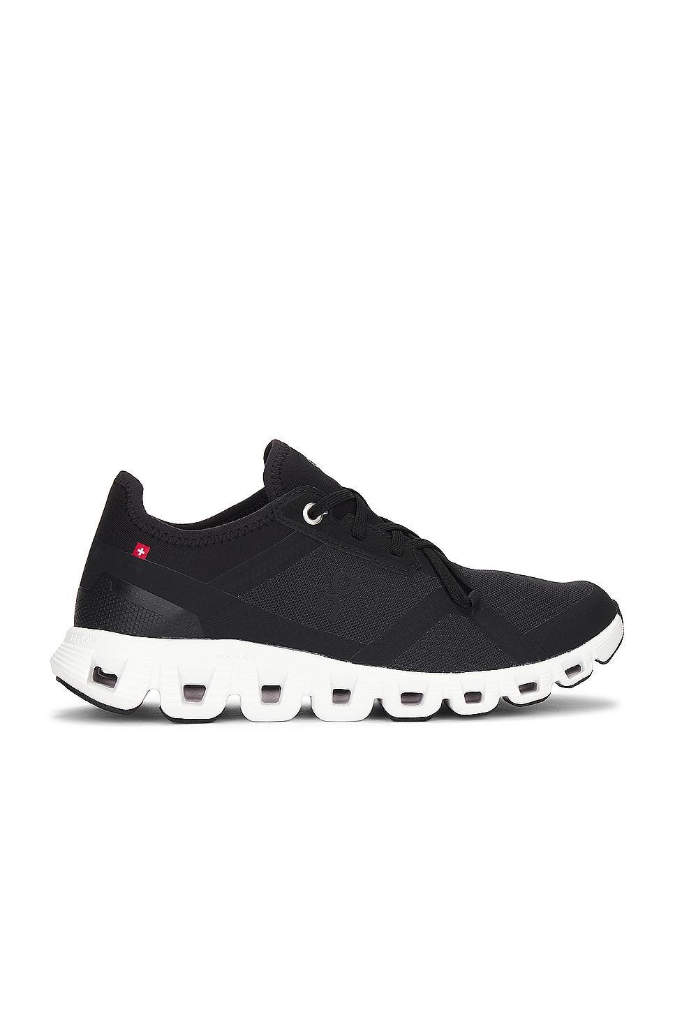 On Cloud X 3 Ad Sneaker in Black & White - Black. Size 5.5 (also in 6). Product Image