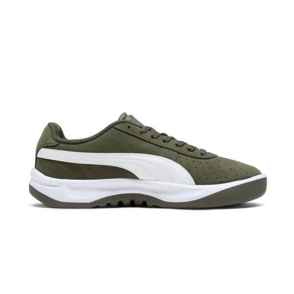 PUMA GV Special Olive Men's Sneakers in Dark Olive/White/Silver Product Image