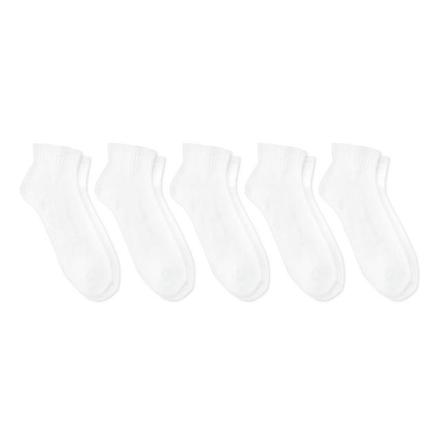 Mens Ankle Socks 5pk - Dealworthy 6-12 Product Image