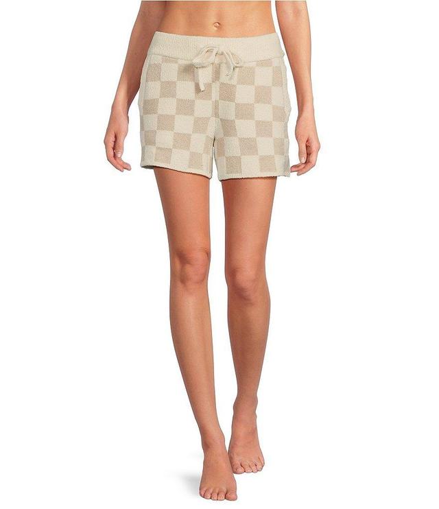 Barefoot Dreams CozyChic® Cotton Checkered Lounge Short Product Image