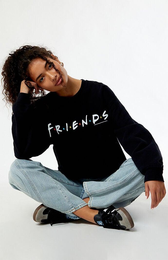 Junk Food Women's Friends Crew Neck Sweatshirt Product Image