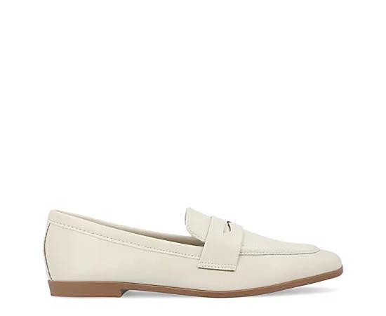 Journee Collection Tru Comfort Foam Myeesha Womens Loafers Ivory Product Image