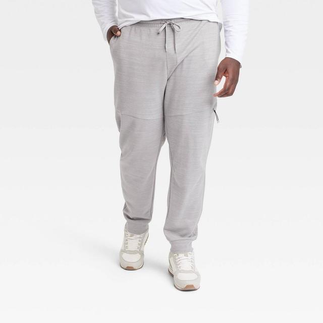 Mens Big Ponte Joggers - All In Motion Cement 2XL Product Image