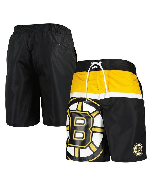 Mens Starter Boston Bruins Sea Wind Swim Trunks Product Image