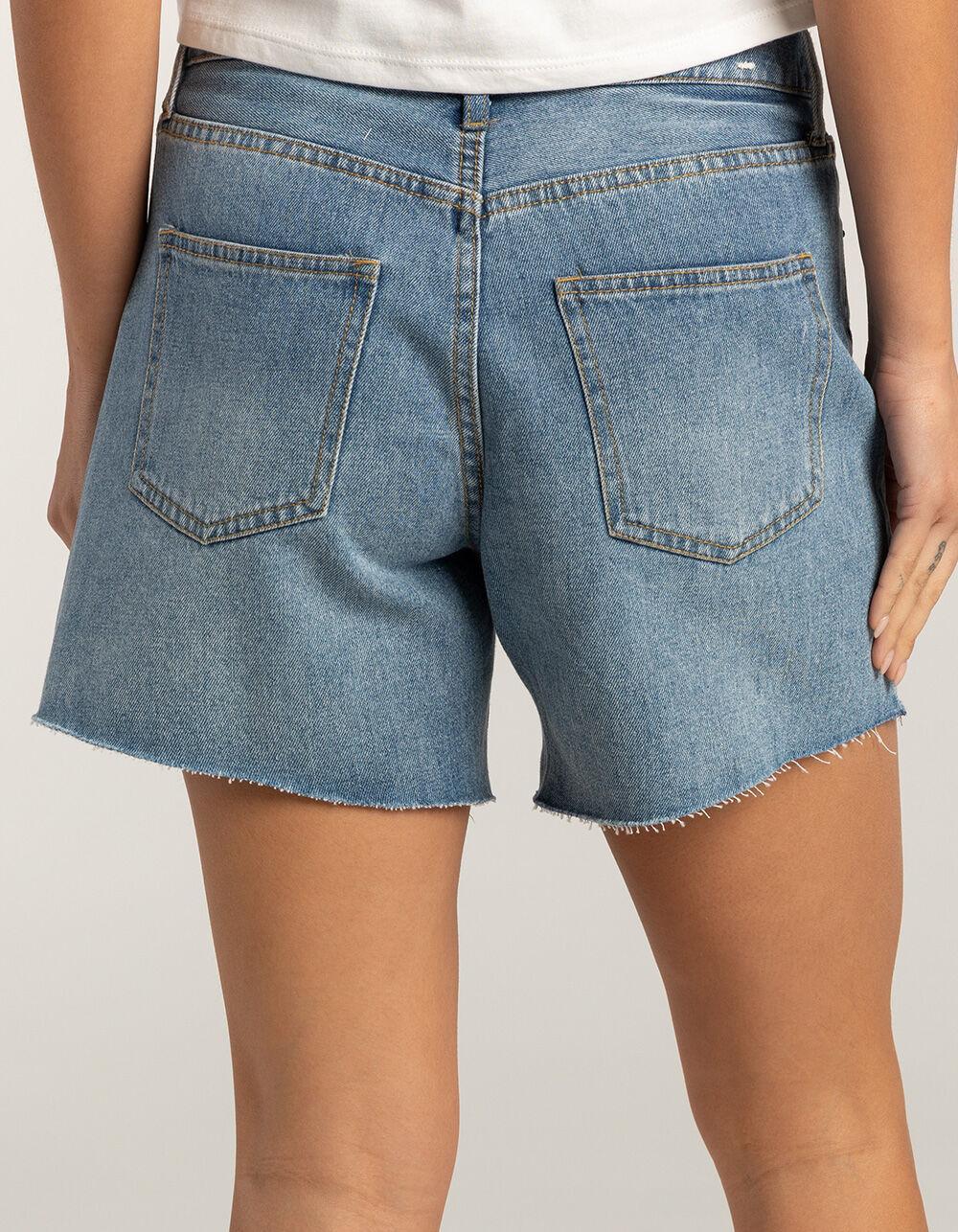 HURLEY The Weekend Womens Denim Shorts Product Image