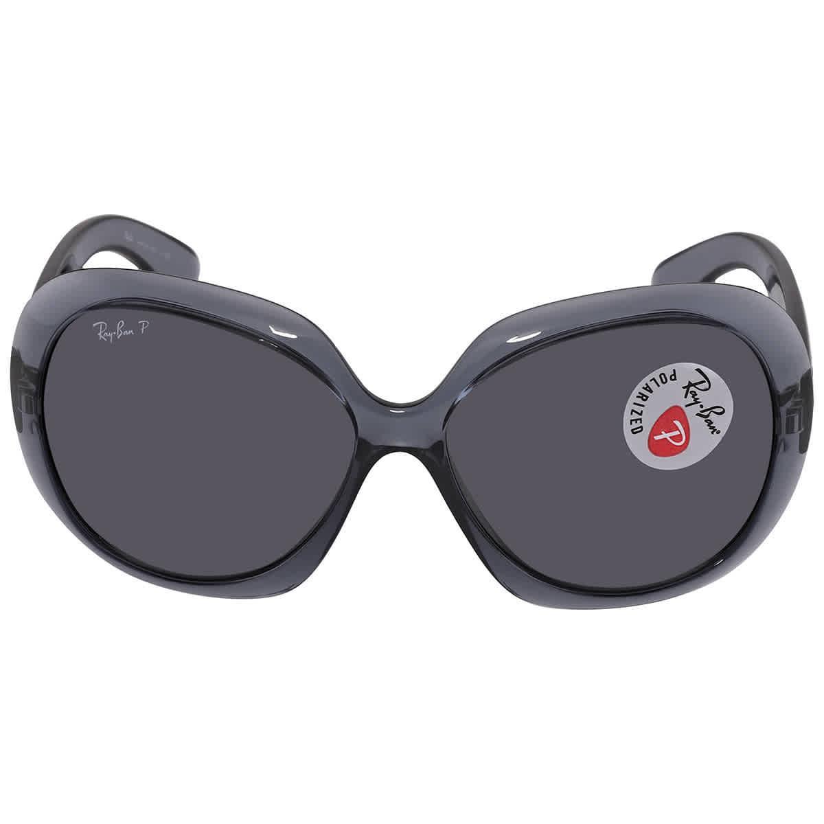 Ray-Ban Transparent 60mm Polarized Butterfly Sunglasses Product Image