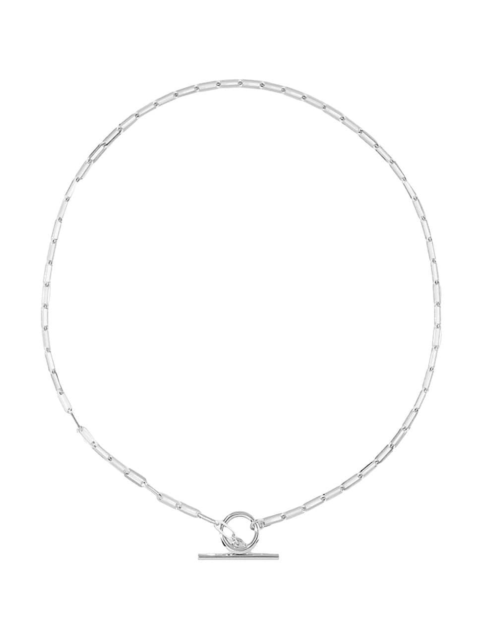 Womens Love Link Sterling Silver Chain Necklace Product Image