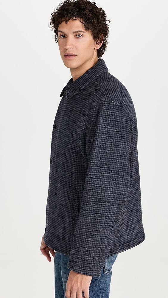 Vince Houndstooth Deck Jacket | Shopbop Product Image