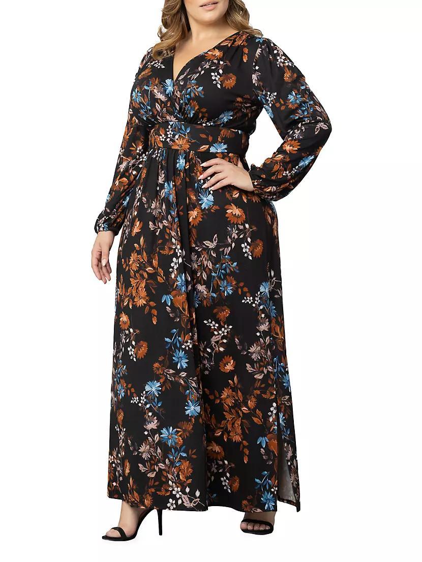 Kelsey Long-Sleeve Maxi Dress Product Image