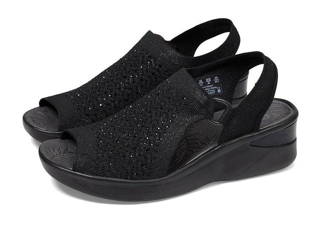 BZees Star Bright Knit Wedge Sandal Product Image