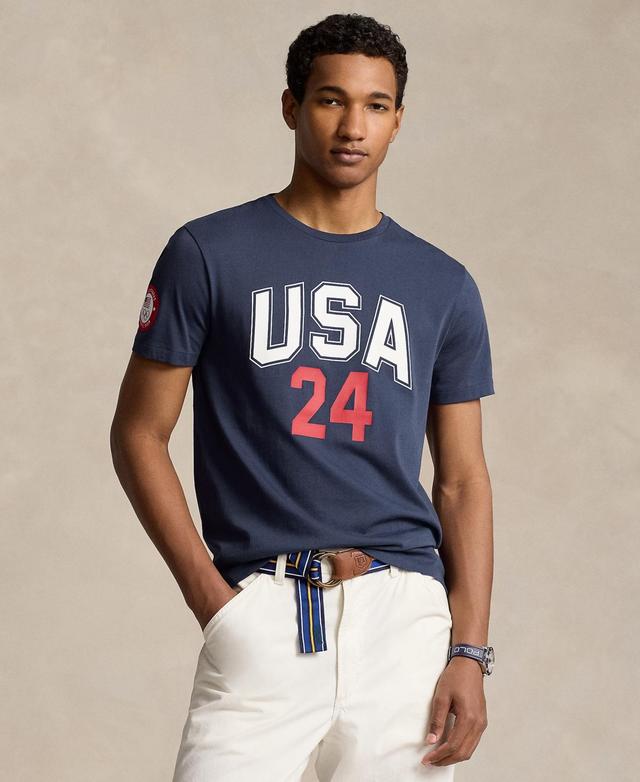 Polo Ralph Lauren Mens Team Usa Jersey Graphic T-Shirt Product Image