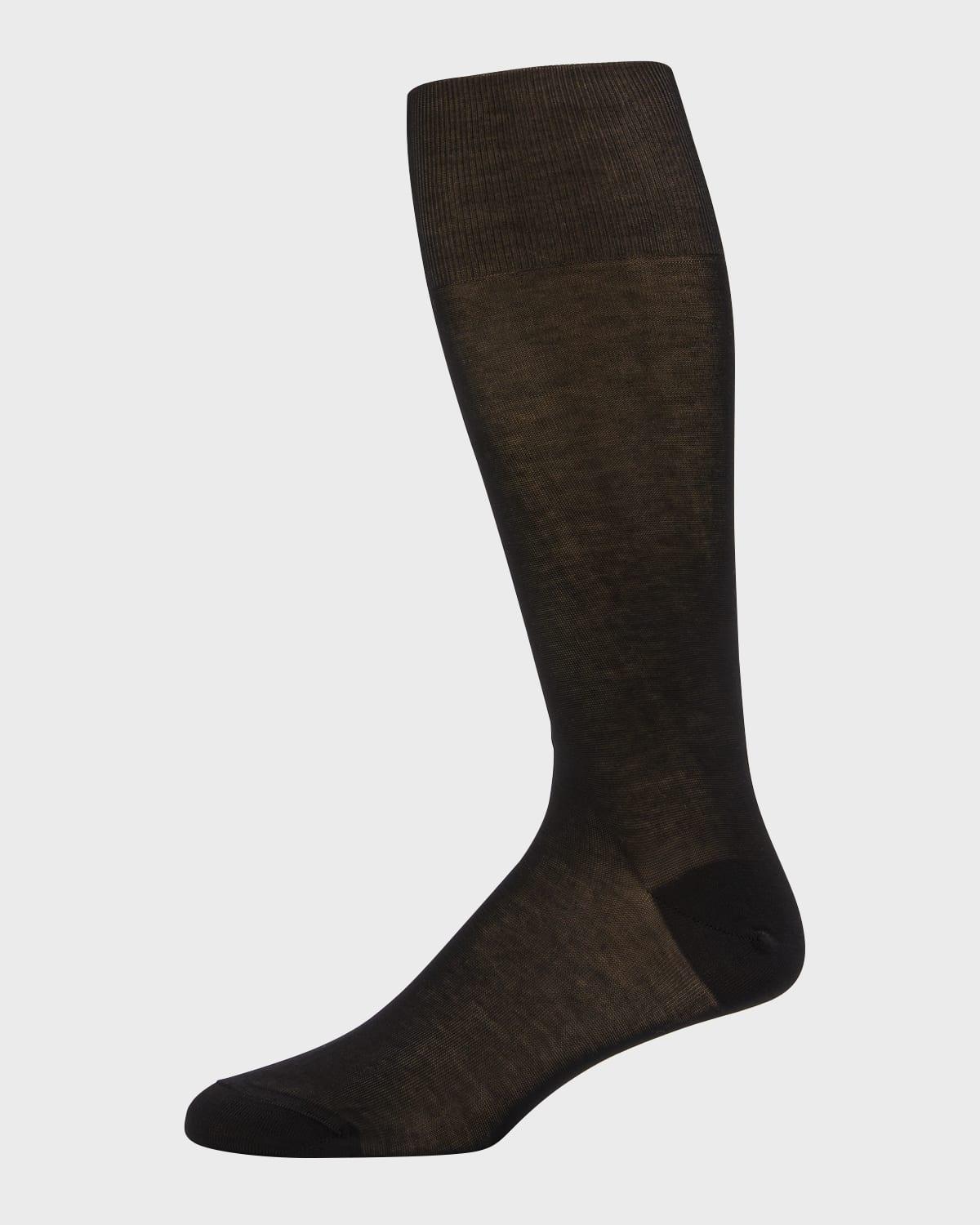 Mens Knit Over-Calf Socks Product Image