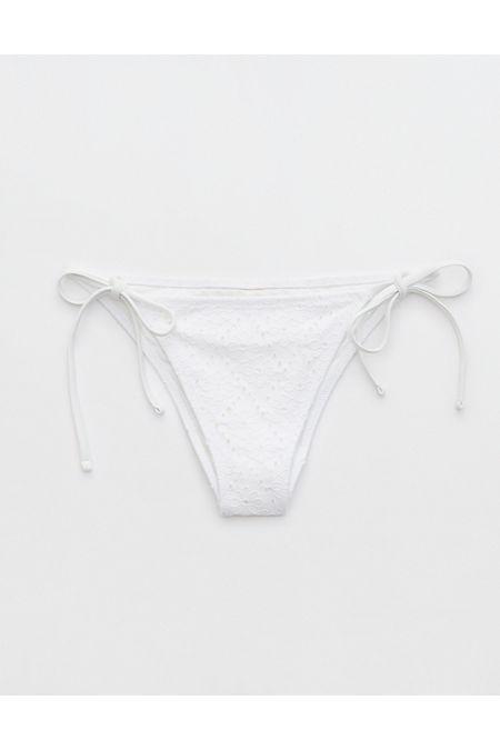 Aerie Eyelet Cheekiest Tie Bikini Bottom Women's Product Image