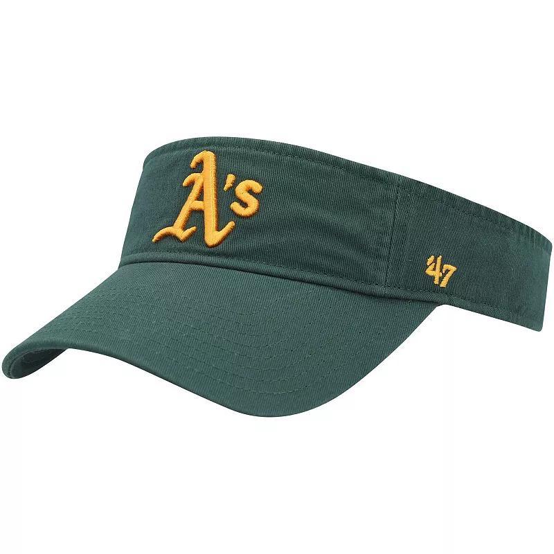 Mens 47 Oakland Athletics Clean Up Adjustable Visor Product Image