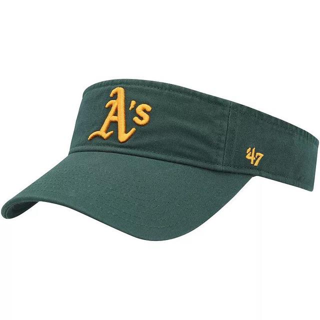 Mens 47 Oakland Athletics Clean Up Adjustable Visor Product Image