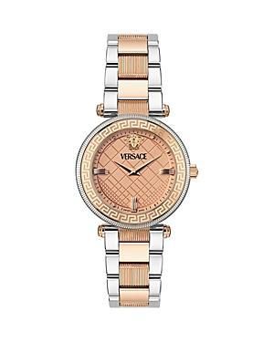 Versace Womens Swiss Two-Tone Stainless Steel Bracelet Watch 35mm Product Image