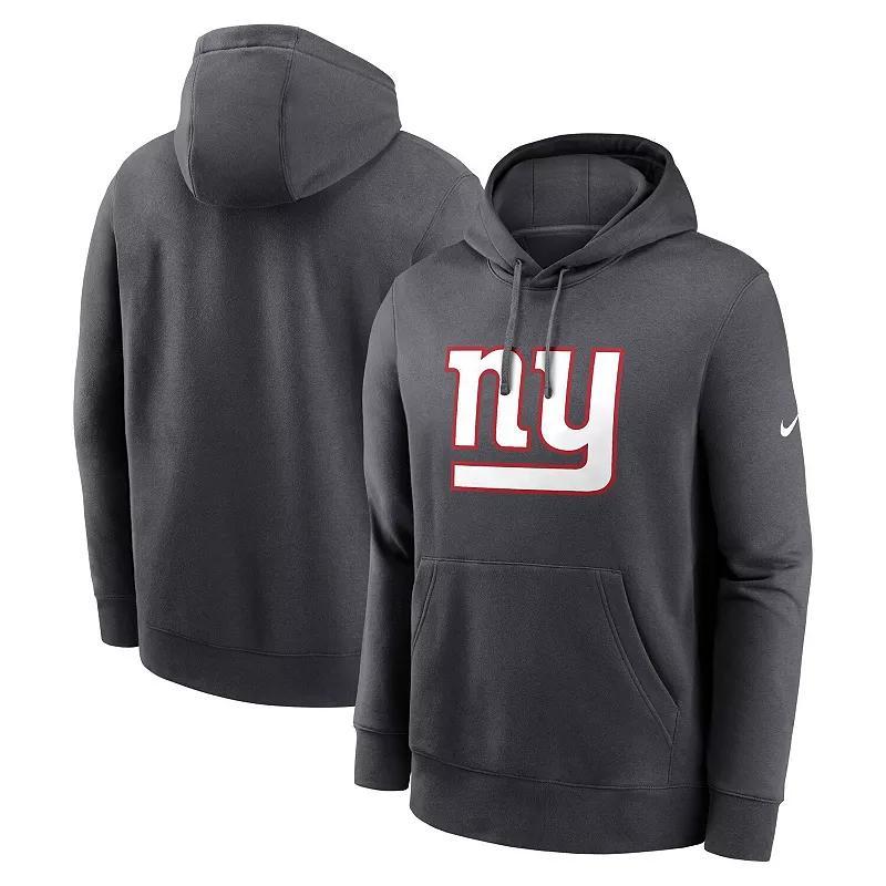 Mens Nike Royal New York Giants Club Logo Pullover Hoodie Product Image