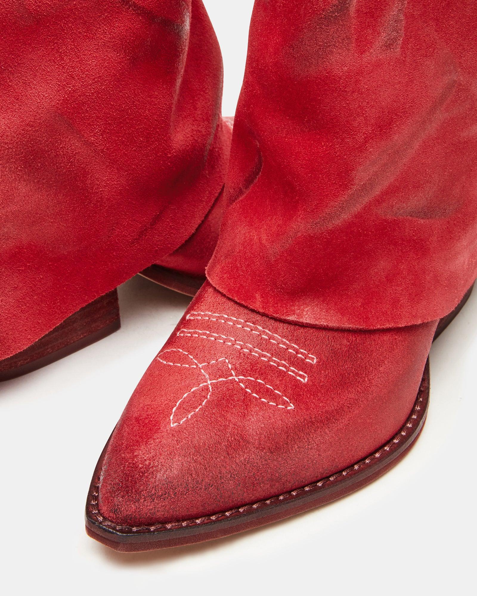 SORVINO RED SUEDE Product Image