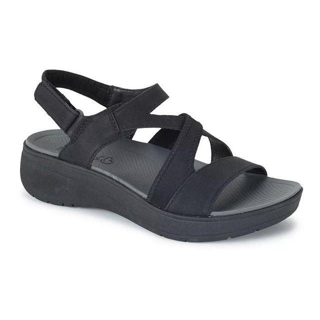 Baretraps Temira Wedge Sandal, Navy Blue, 8 Product Image