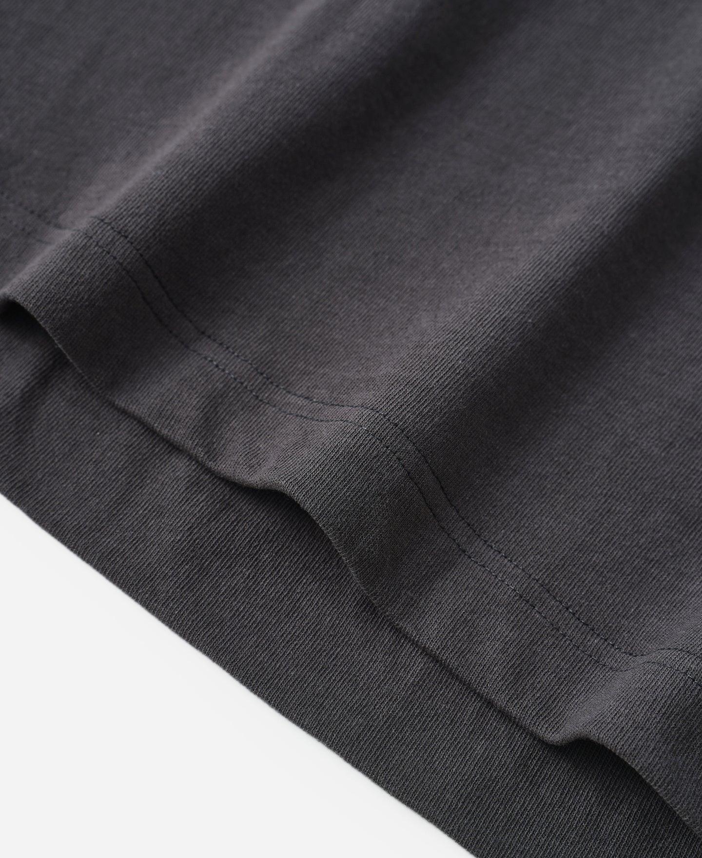 9.8 oz Cotton Classic Pocket T-Shirt - Dark Gray Product Image