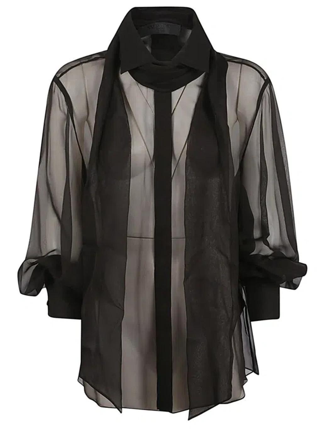 VALENTINO Garavani Chiffon Shirt In Multicolor product image