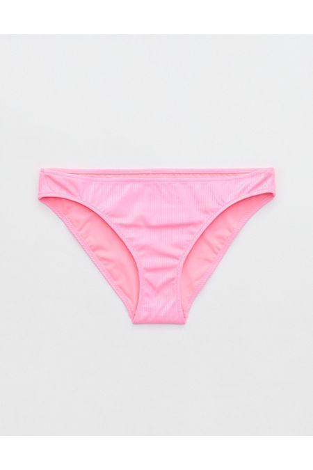 Aerie Metallic Full Coverage Bikini Bottom Women's Product Image