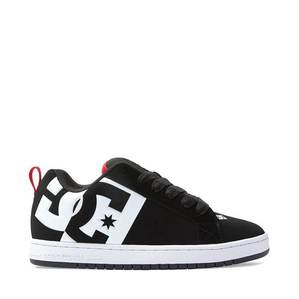 Mens DC Court Graffik Skate Shoe White / Red Product Image