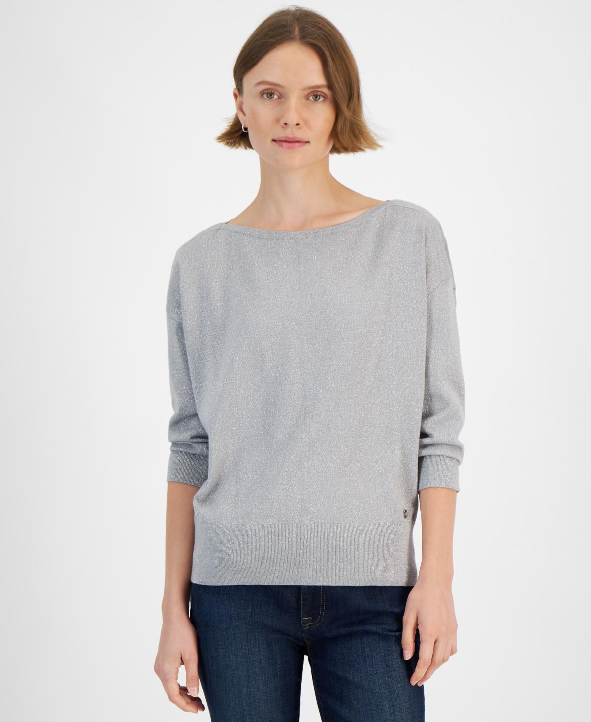 Tommy Hilfiger Womens Boat-Neck Dolman-Sleeve Sweater Product Image