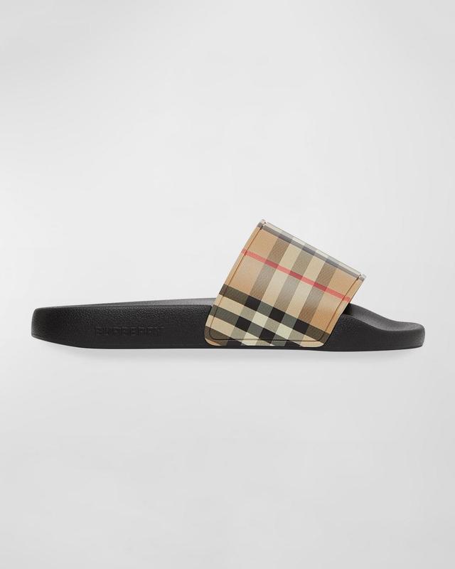 burberry Furley Vintage Check Slide Sandal Product Image