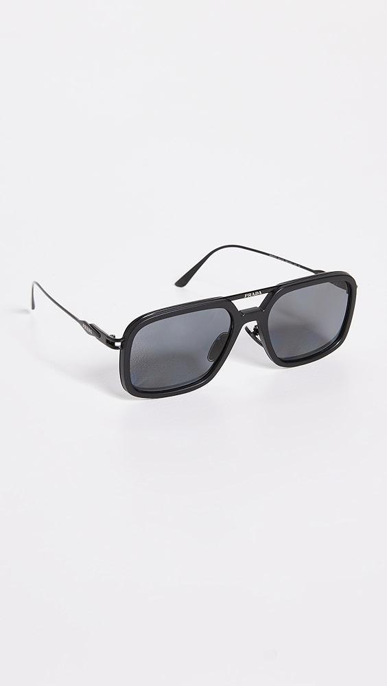 Prada Aviator Sunglasses | Shopbop Product Image