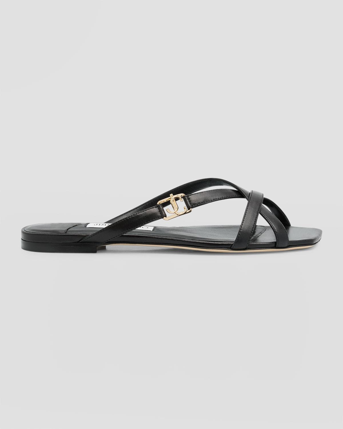 Jimmy Choo Womens Jess Flat Sandals Product Image