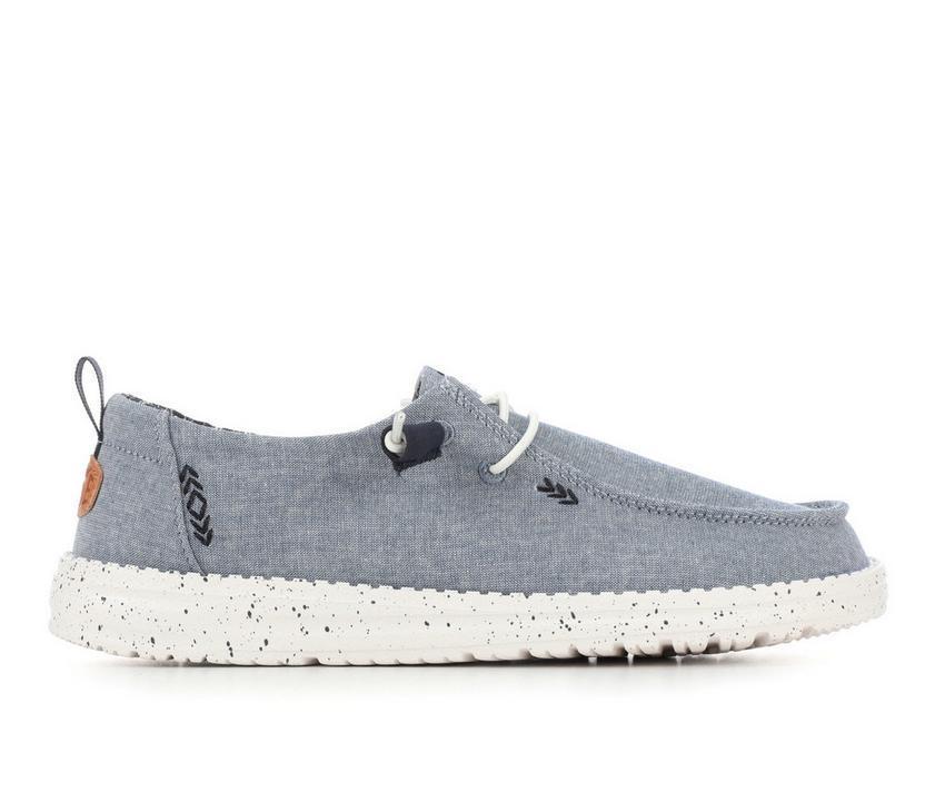 Women's HEYDUDE Wendy Chambray Slip-On Shoes Product Image