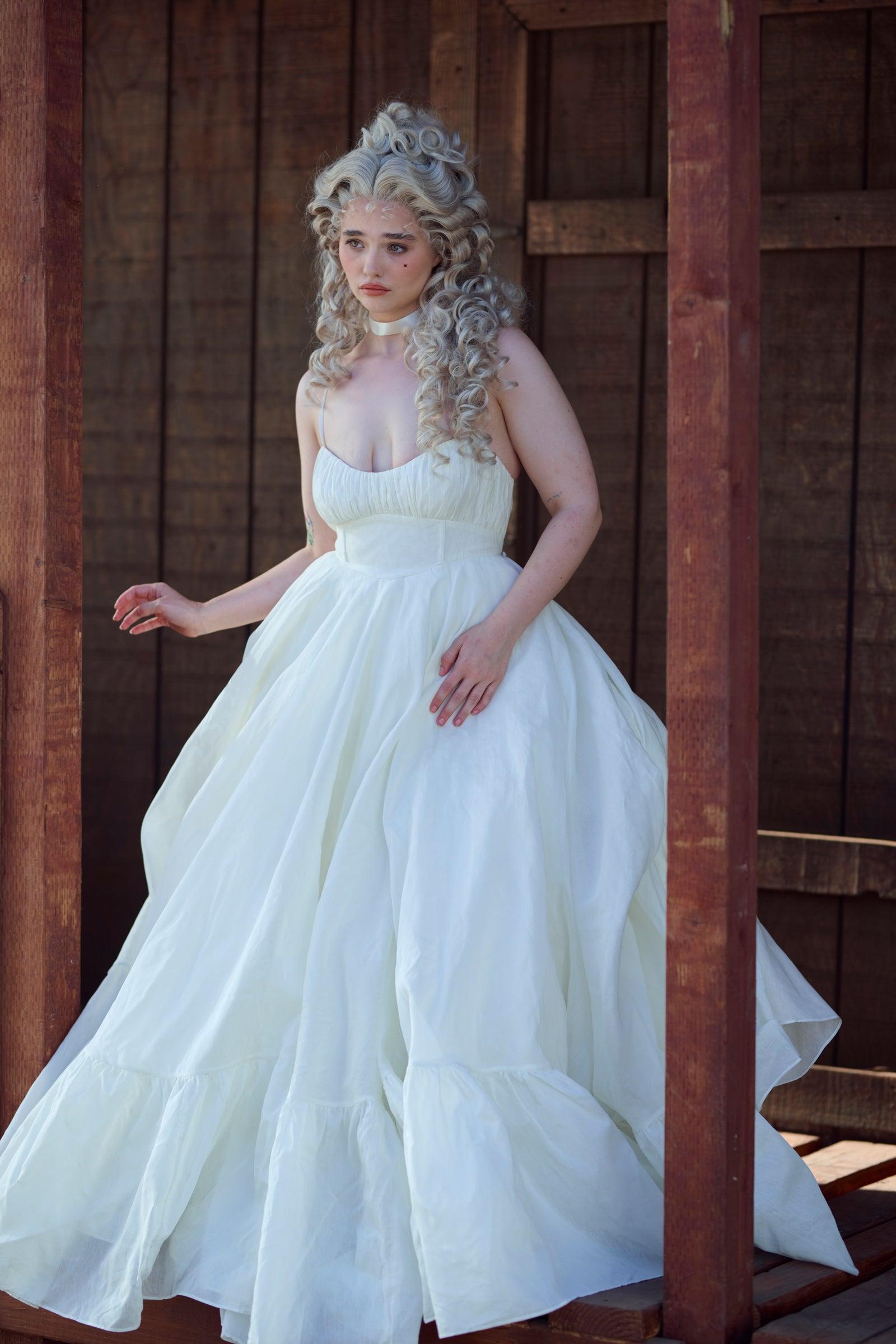 The Ivory Organdy Destination Gown Product Image