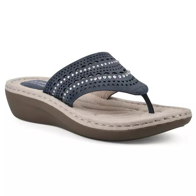 Cliffs by White Mountain Comate Womens Thong Sandals Product Image