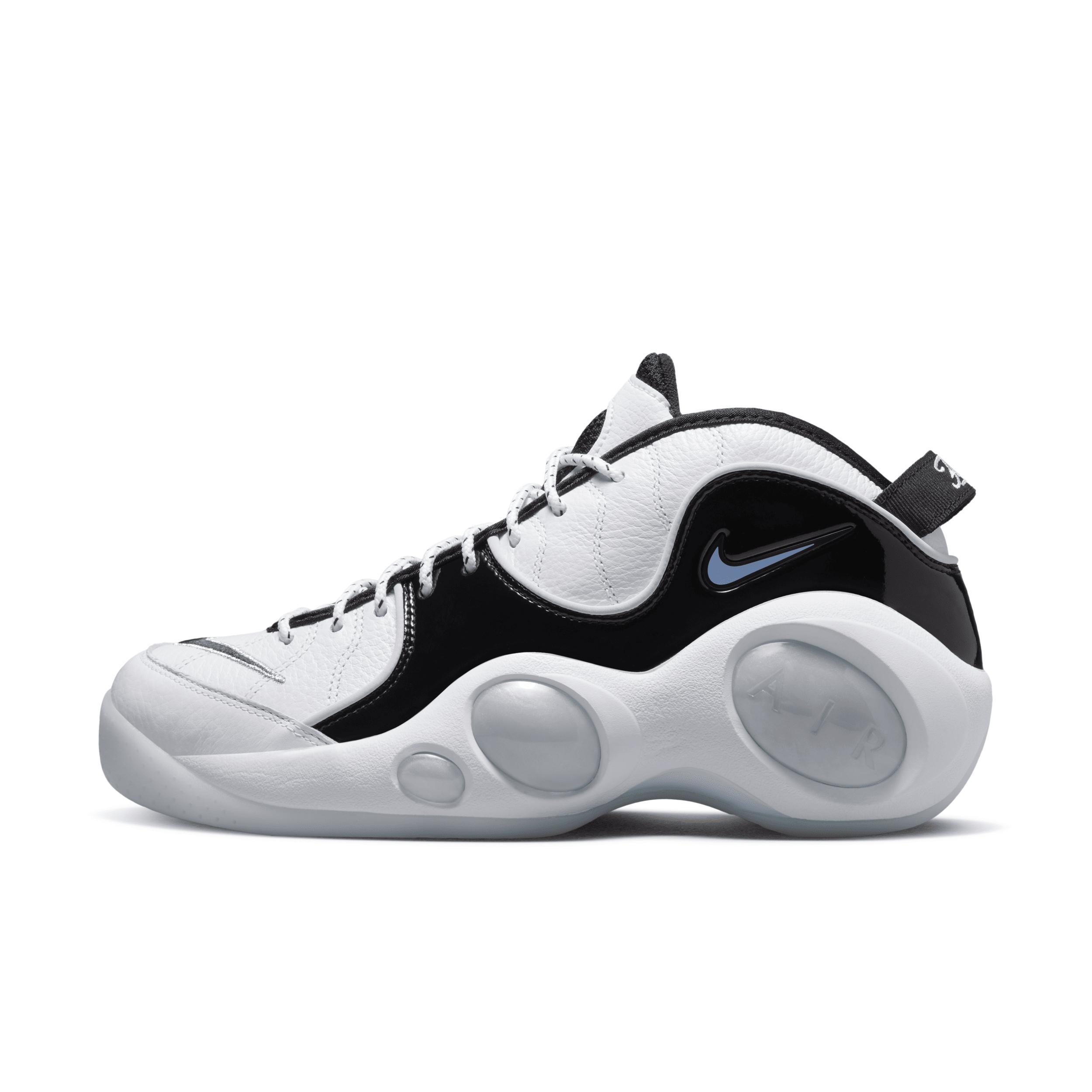 Nike Mens Nike Air Zoom Flight 95 - Mens Shoes White/Black/Grey Product Image