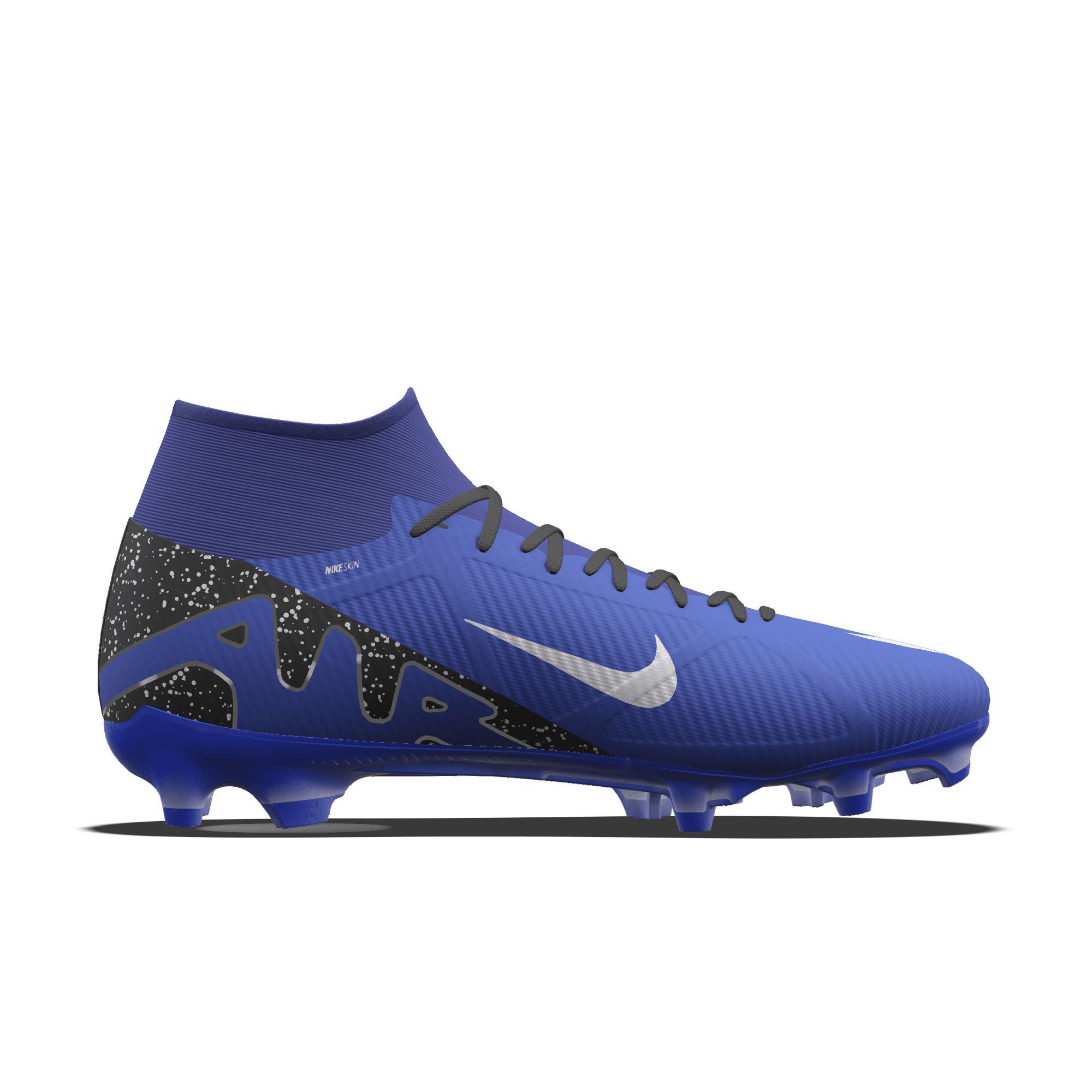 Nike Men's Mercurial Superfly 9 Academy By You Custom Firm-Ground Soccer Cleats Product Image