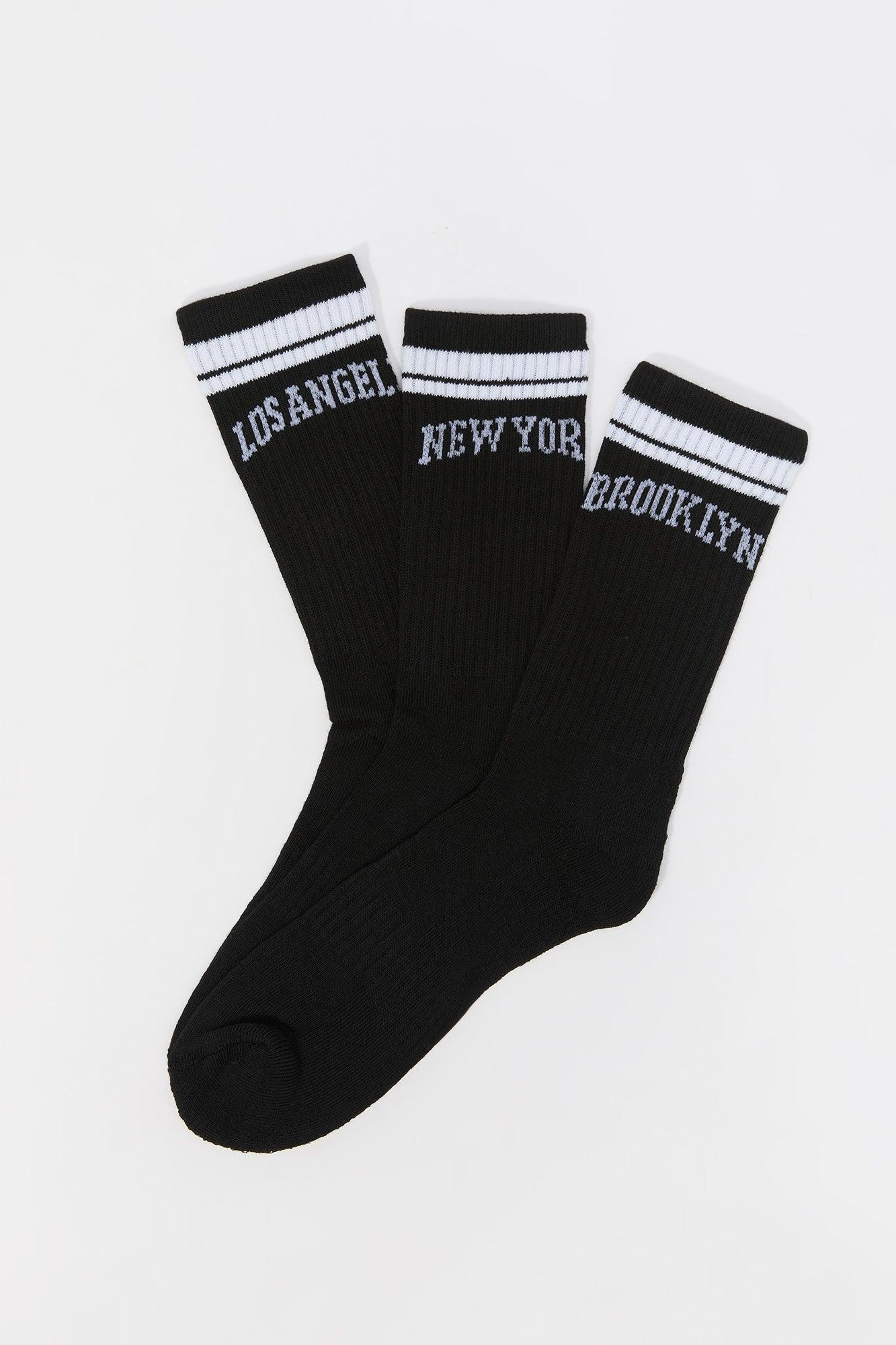 City Crew Socks (3 Pack) Male Product Image