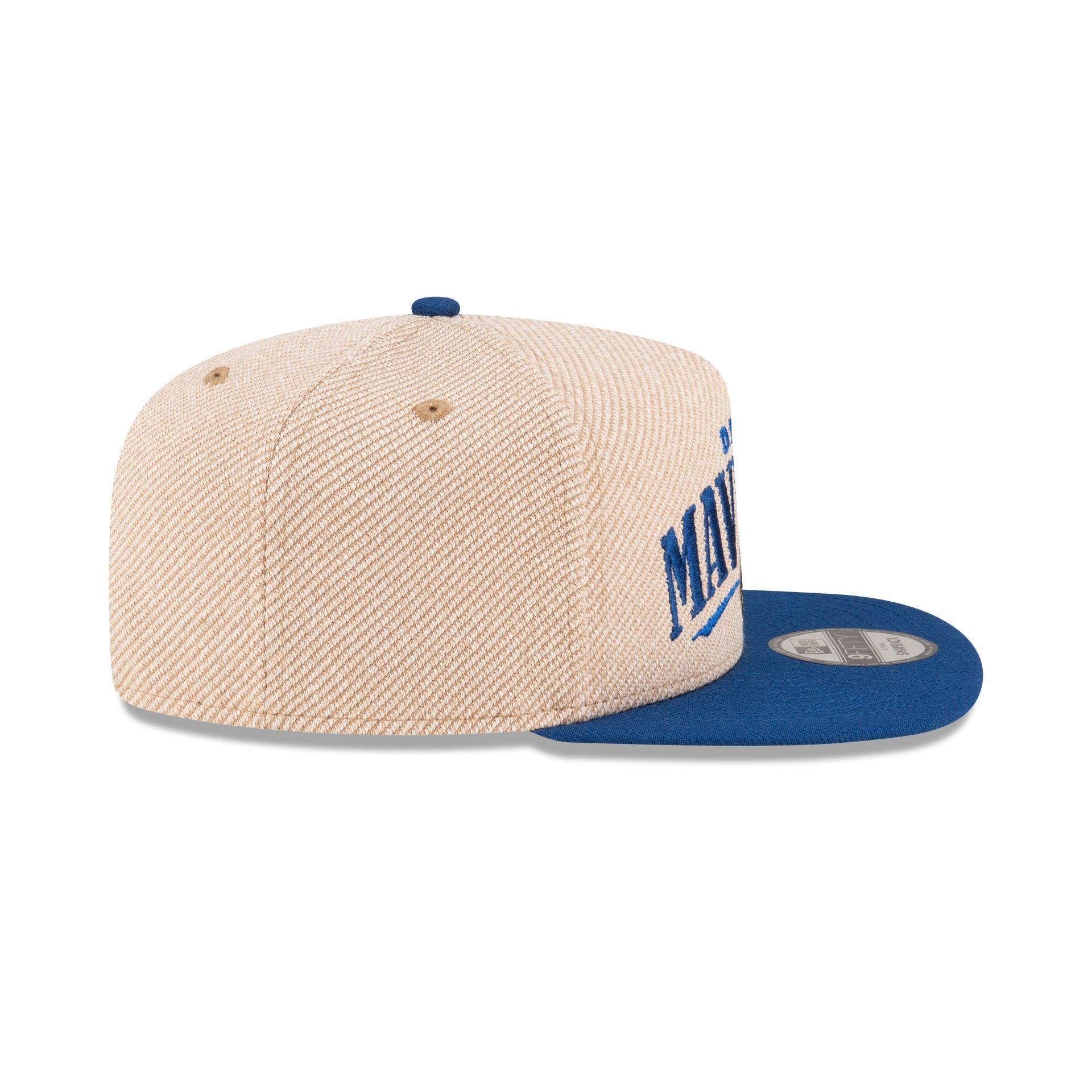 Dallas Mavericks Terry Heather 9FIFTY A-Frame Snapback Hat Male Product Image