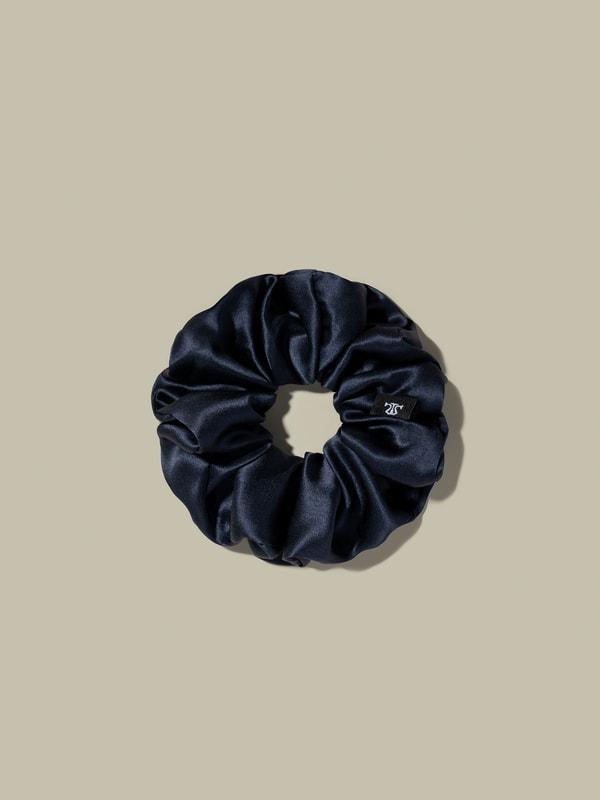 Large Classic Silk Scrunchies Set Product Image