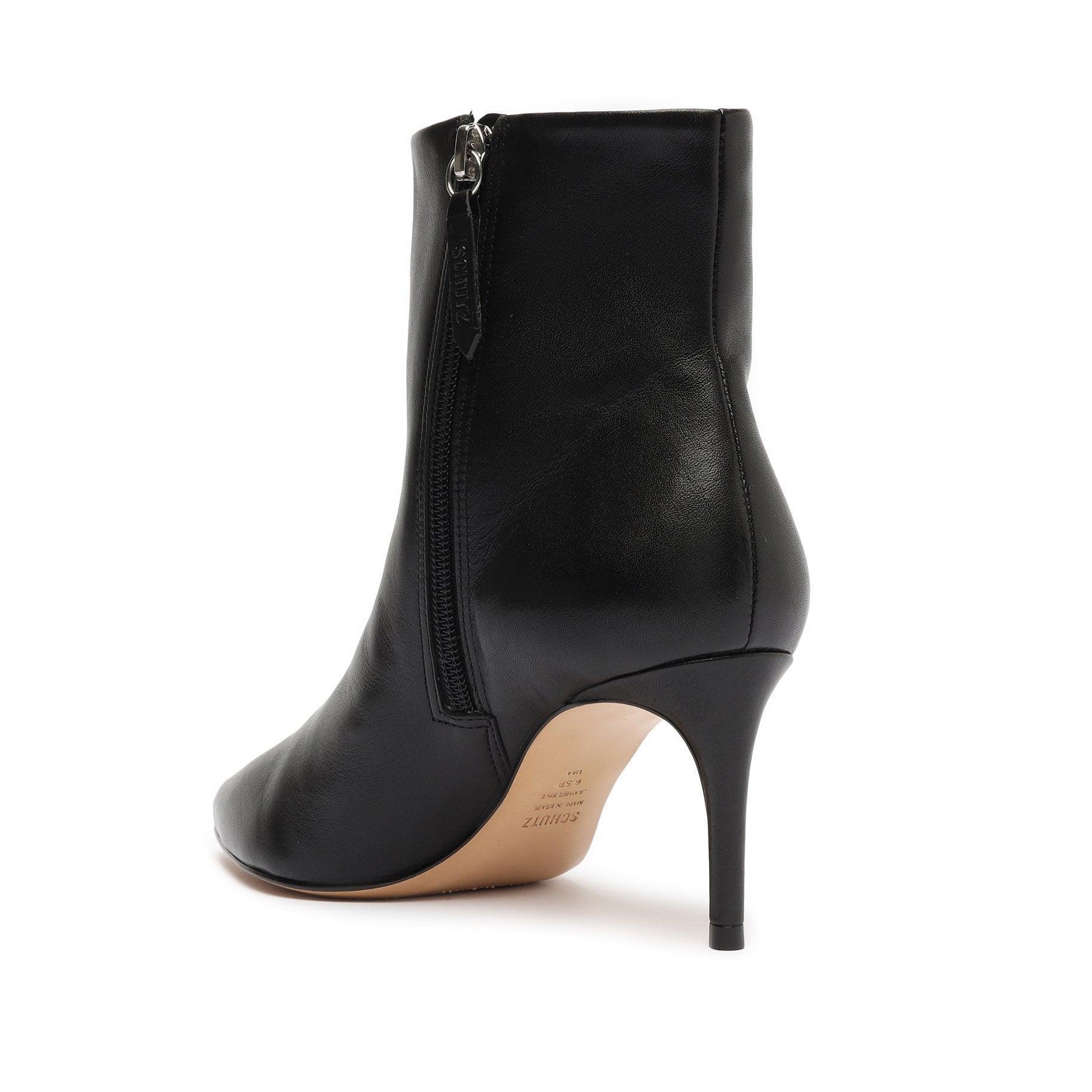 Magali Mid Leather Bootie Female Product Image