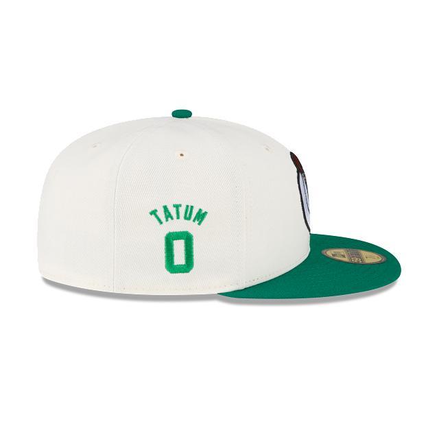 Boston Celtics X Concepts X Jayson Tatum Chrome Green 59FIFTY Fitted Hat Male Product Image