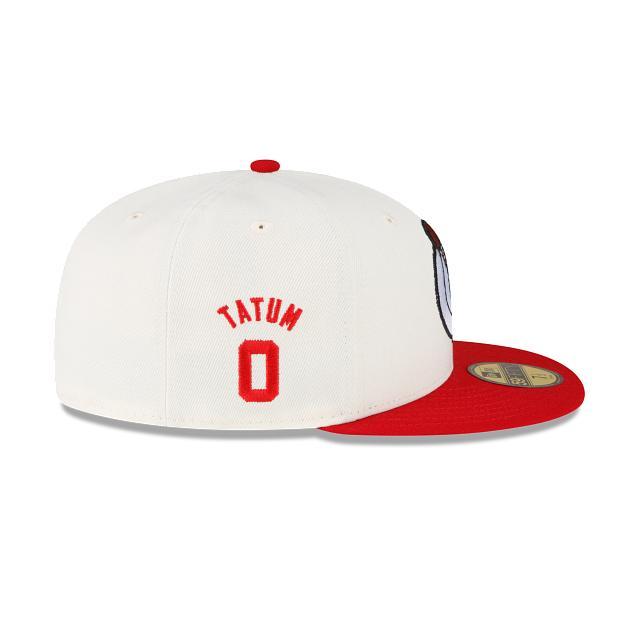 Boston Celtics X Concepts X Jayson Tatum Chrome Red 59FIFTY Fitted Hat Male Product Image