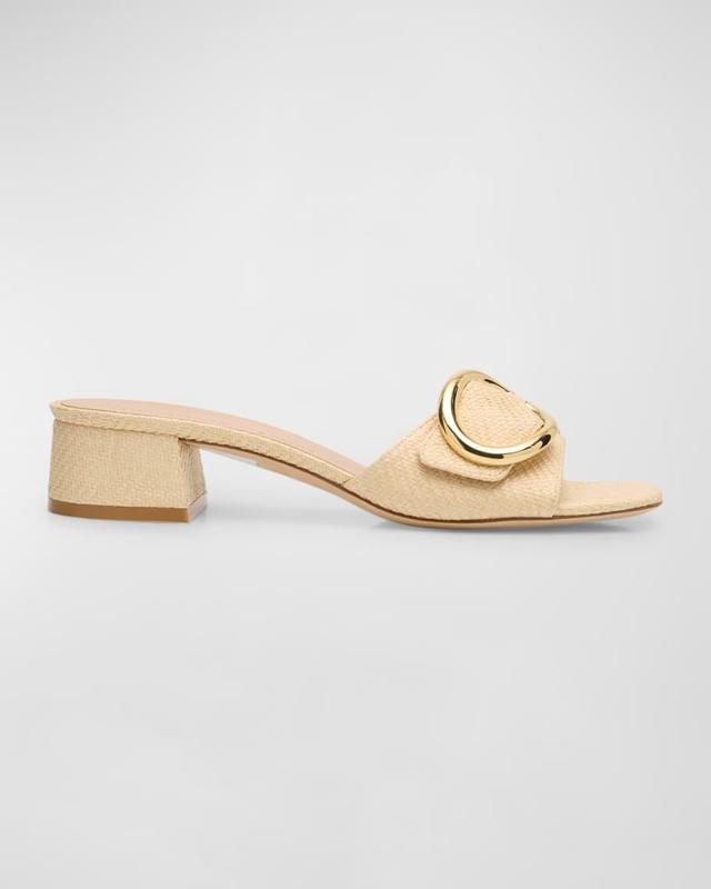 Benni Buckle Slide Mule Sandals Product Image