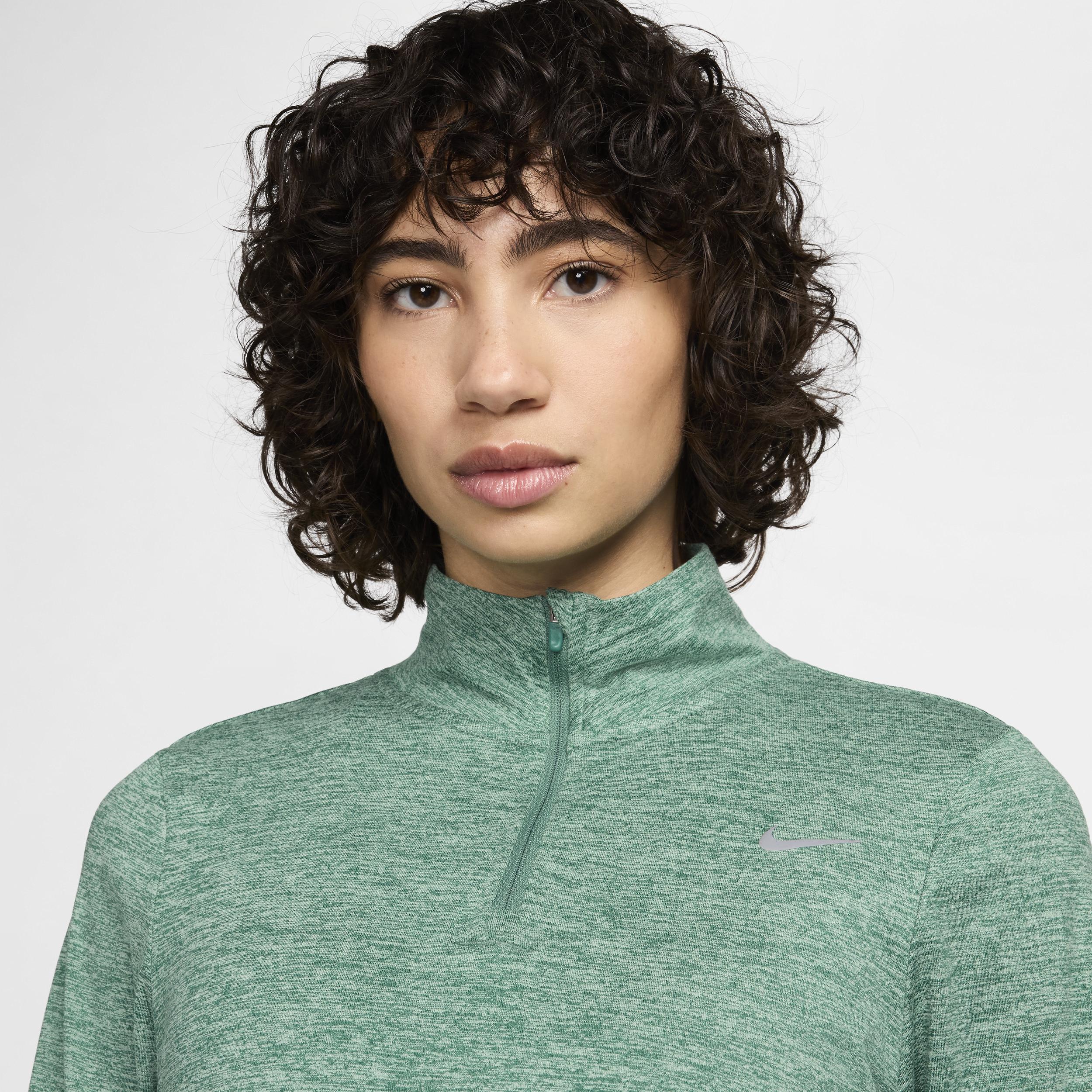 Nike Womens Swift Element UV Protection 1/4-Zip Running Top Product Image