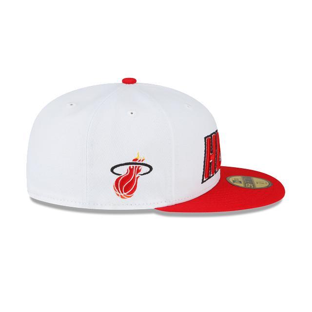 Miami Heat Classic Edition 59FIFTY Fitted Hat Male Product Image